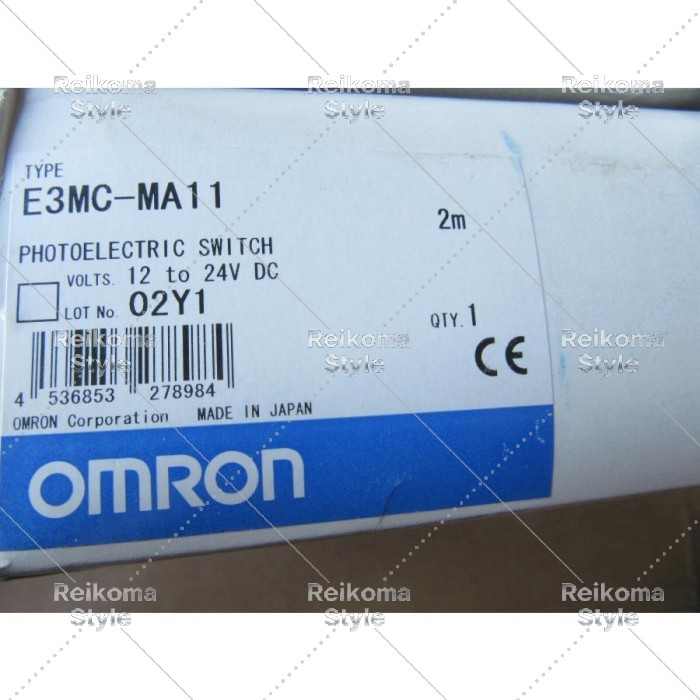 【新品★適格請求書★税込】OMRON E3MC-MA11 2M光電気スイッチ12-24VDCは 【6ヶ月保証】|Reikoma Style