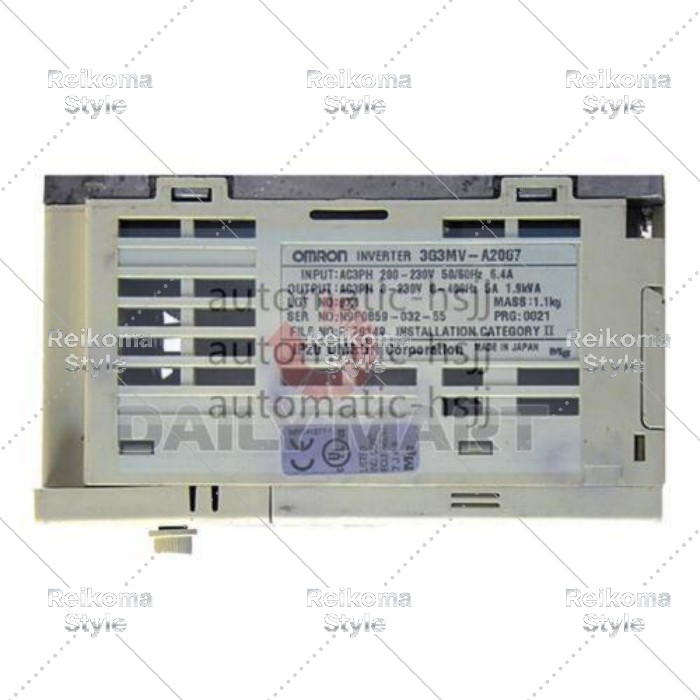 【新品★適当お願いごと書★税込】オムロン はたご屋取り替えっこ 3G3MV-A2007 0.75KW 220V PLC モデュール 【６ヶ月引き受ける】