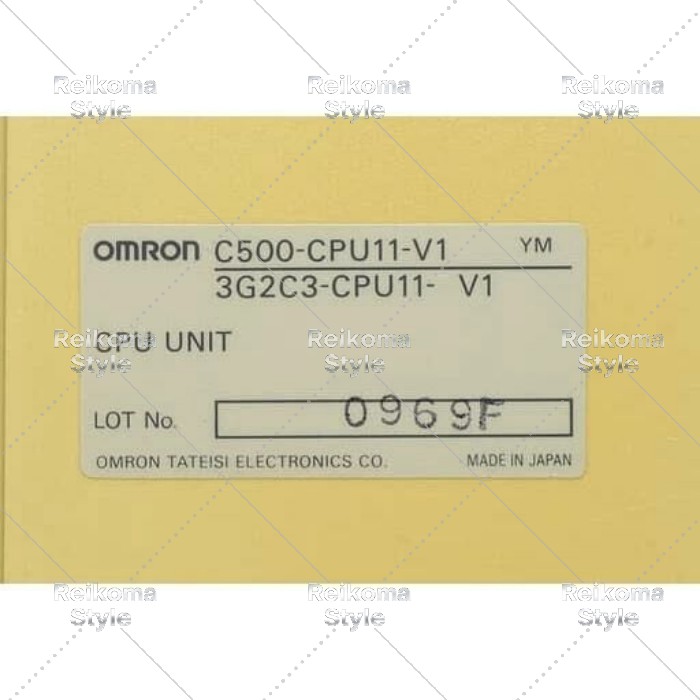 【新品★適当お願いごと書★税込】OMRON C500-中央処理装置11-V1 【６ヶ月引き受ける】