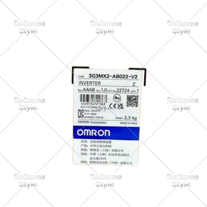 【新品★適格請求書★税込】オムロン 1PC コンバータ 3G3MX2-AB002-V2 【6ヶ月保証】|Reikoma Style