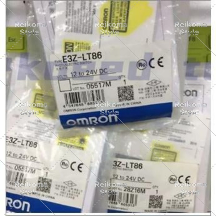 【新品★適格請求書★税込】オムロン 製品 小型透過型光電センサスイッチ レーザタイプ E3Z-LT86 【６ヶ月保証】