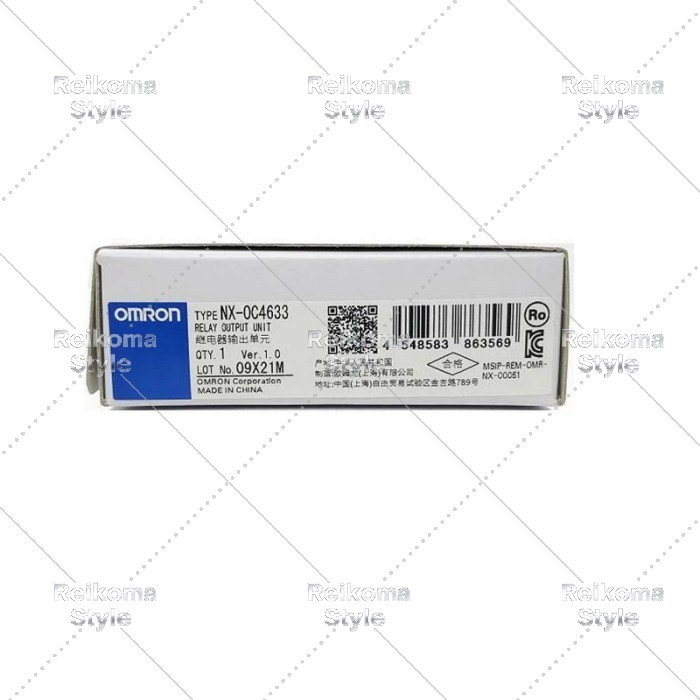 【新品★適格請求書★税込】OMRON オムロン NX-OC4633 NXシリーズ デジタルI/Oユニット 【６ヶ月保証】｜Reikoma Style