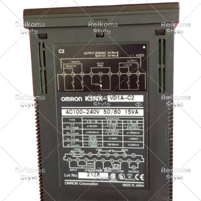 【新品★適格請求書★税込】OMRON K3NX-VD1A-C2 オムロン 【６ヶ月保証】 68,529円