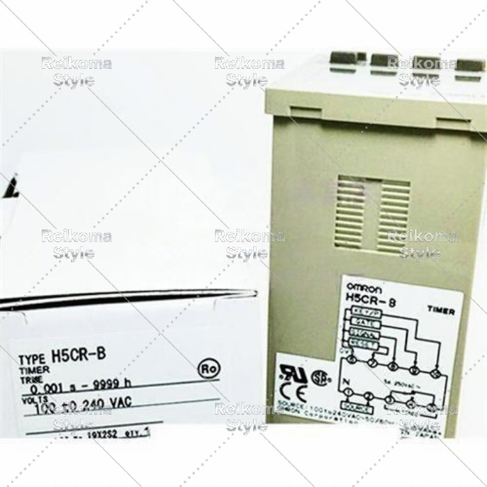 【新品★適格請求書★税込】OMRON オムロン H5CR-B 100-240VAC 用 タイマーリレー 【６ヶ月保証】