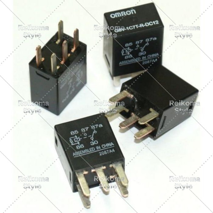 【新品★適格請求書★税込】OMRON (10個) G8V-1C7T-R-DC12 SPDT 12v High Current Micro Automotive Relay オムロン 【６ヶ月保証】