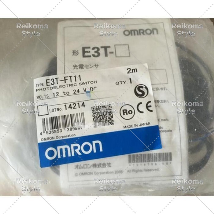 【新品★適格請求書★税込】OMRON オムロン E3T-FT11 アンプ内蔵形光電センサ 【6ヶ月保証】