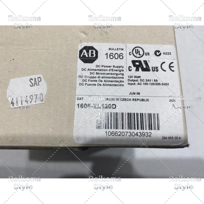 【新品★適当お願いごと書★税込】Allen-Bradley 1606-XL120D PLCワット数 【6ヶ月引き受ける】