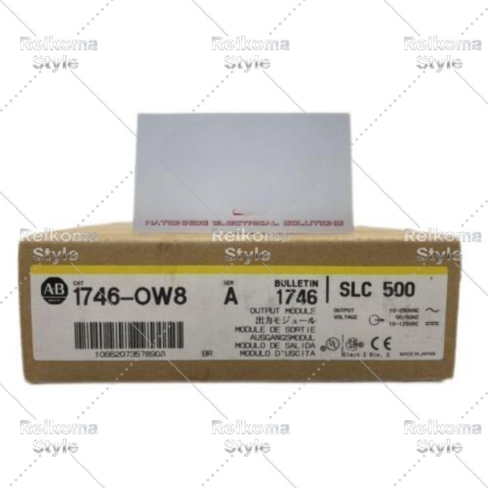 【新品★適格請求書★税込】1746-OW8 1746-OW8 SER A SLC 500出力モジュール【6ヶ月保証】|Reikoma Style