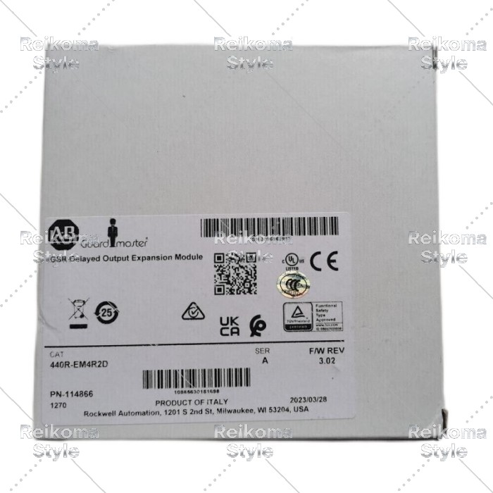 【新品★適当お願いごと書★税込】Allen Bradley 440R-EM4R2D GuardMaster GSR EMDが最終生産物取りひろげるを遅らせました 【6ヶ月引き受ける】
