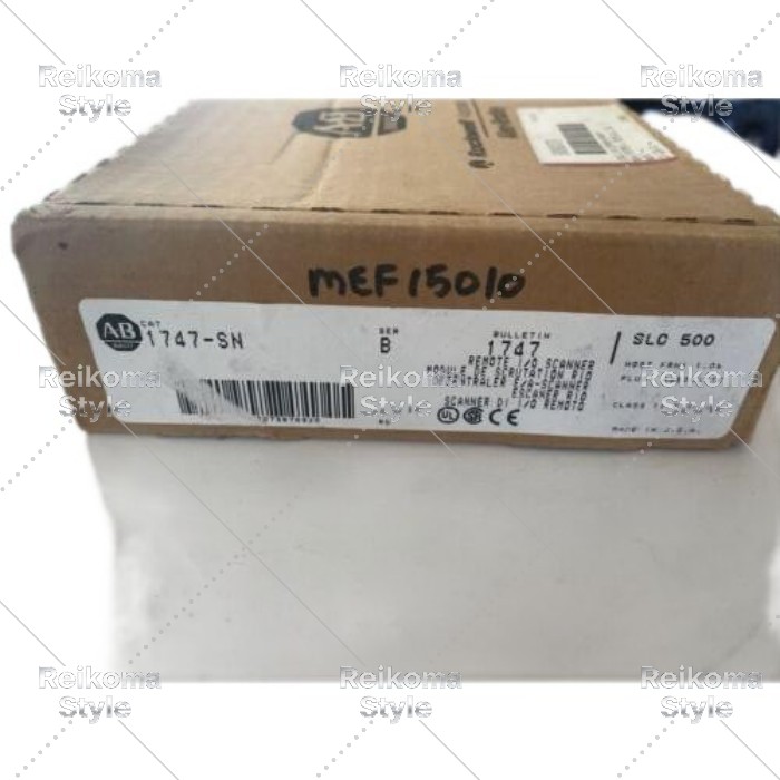 【新品★適当お願いごと書★税込】Allen-Bradley 1747-SN Ser.b SLC500リモートI＆Oスキャナ1747SNボックス席なし 【6ヶ月引き受ける】