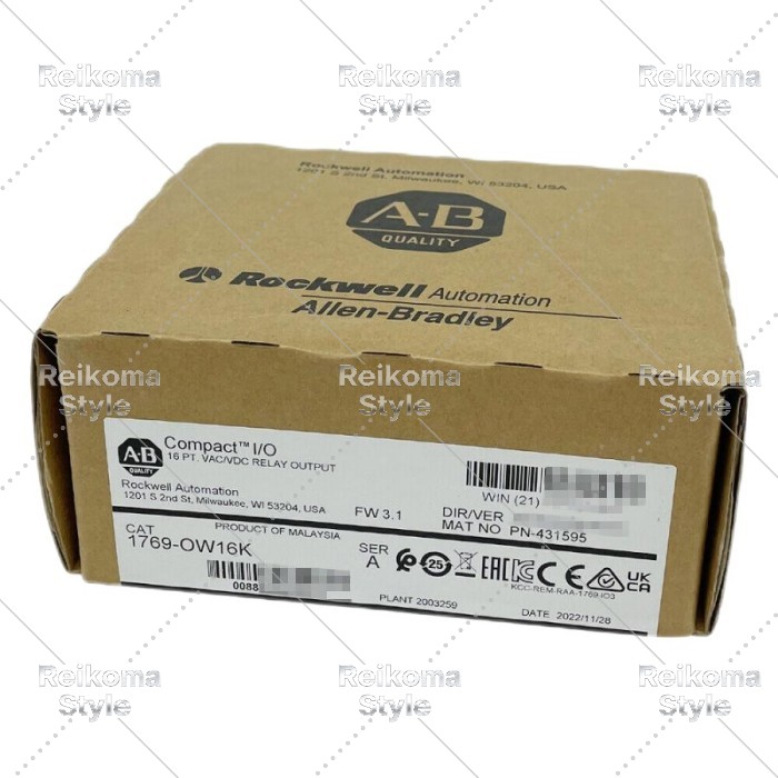 【新品★適格請求書★税込】1769-OW16 PLCユニット1769OW16 【6ヶ月保証】
