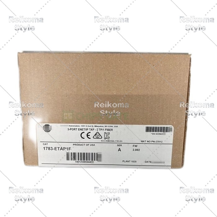 【新品★適当お願いごと書★税込】工業プラント密閉Allen-Bradley 1783-ETAP1F 3-ポートイーサネット/IP水道栓 【６ヶ月引き請ける】