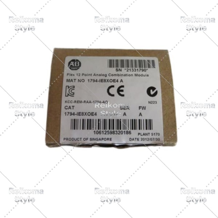 【新品★適当お願いごと書★税込】Allen Bradley 1794-IE8XOE4 AB PLC Module【6ヶ月引き受ける】
