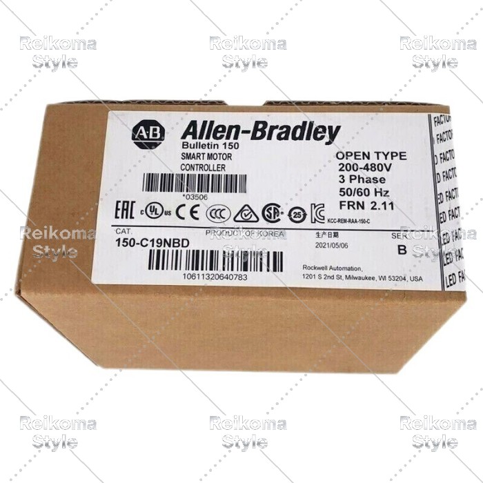 【新品★適当お願いごと書★税込】Allen-Bradley 150-C19NBD 200-480V 3位相数学SMC-3スマートモーターコントローラー 【6ヶ月引き受ける】
