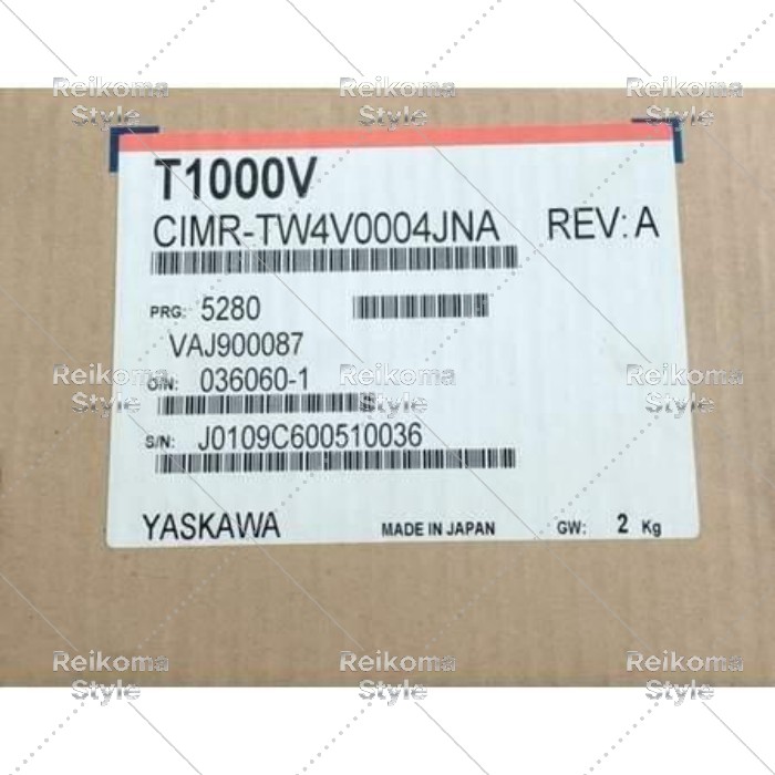 【新品★適格請求書★税込】YASKAWA 電機 CIMR-TW4V0004JNA 【６ヶ月保証】