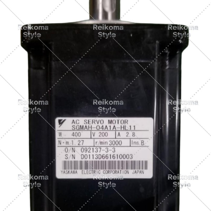 【新品★適格請求書★税込】YASKAWA SGMAH-04A1A-HL11 サーボモーター 【６ヶ月保証】｜Reikoma Style