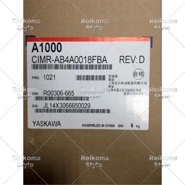 【新品★適格請求書★税込】YASKAWA 1つの新しいCIMR-AB4A0018FBAインバーターA1000 400Vボックス 【6ヶ月保証】