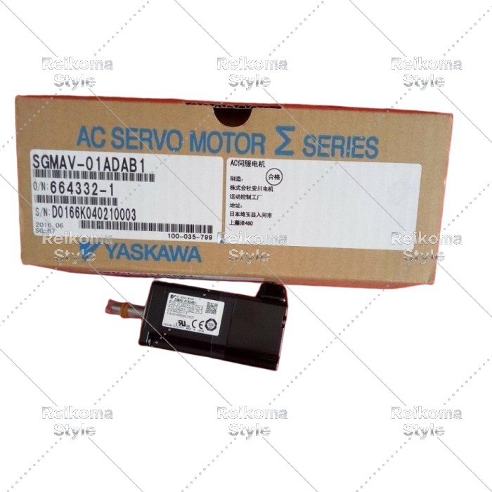 【新品★適当お願いごと書★税込】YASKAWA SGMAV-01ADAB1 サーボ原動機 【６ヶ月引き受ける】
