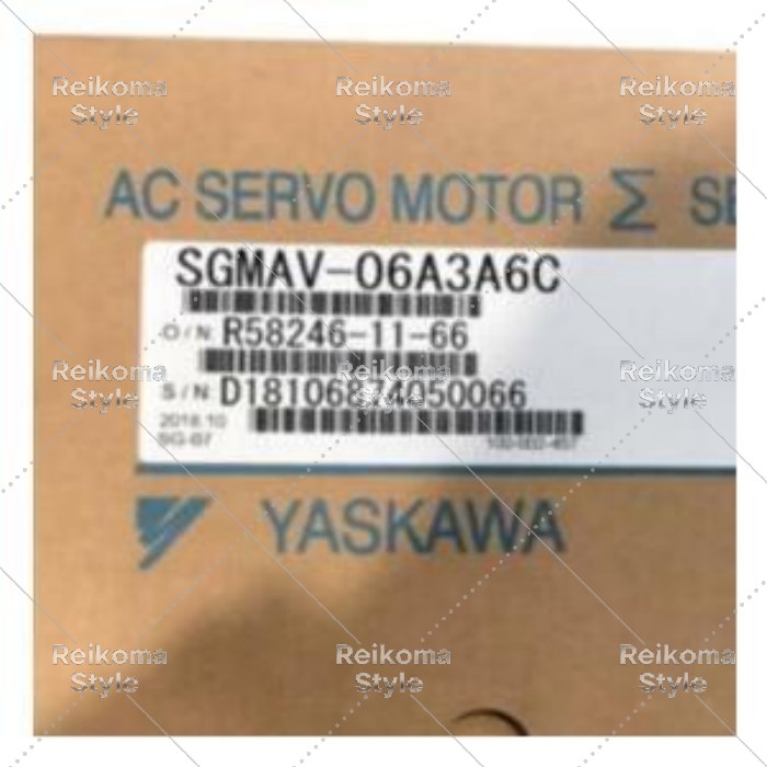 【新品★適格請求書★税込】YASKAWA サーボモータ SGMAV-06A3A6C 【６ヶ月保証】