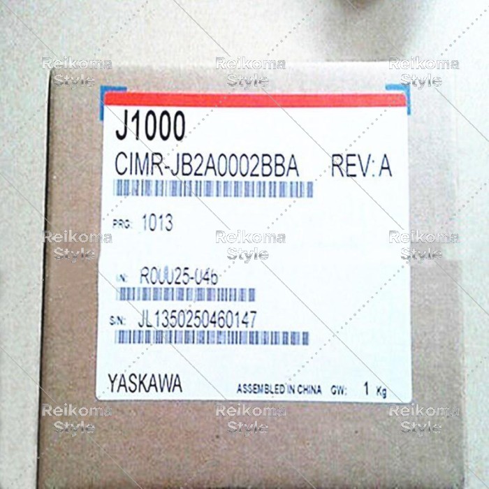 【新品★適格請求書★税込】YASKAWA CIMR-JB2A0002BBAインバーター 【6ヶ月保証】|Reikoma Style