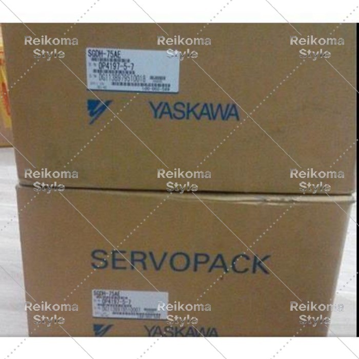 【新品★適当お願いごと書★税込】YASKAWA サーボ１番ウッド SGDH-75AE 【６ヶ月引き受ける】