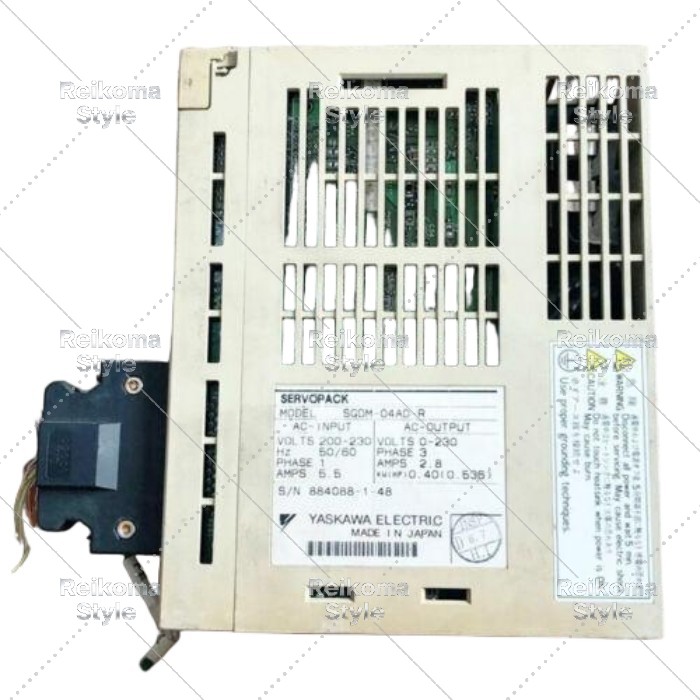 【新品★適格請求書★税込】YASKAWA サーボドライバーSGDM-04AD-R 【６ヶ月保証】