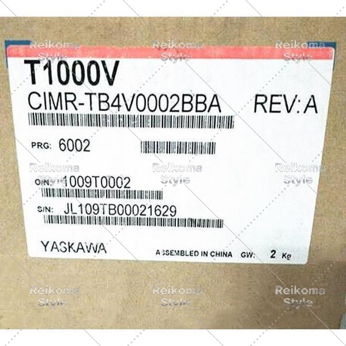 【新品★適格請求書★税込】YASKAWA CIMR-TB4V0002BBA インバーター 【6ヶ月保証】|Reikoma Style