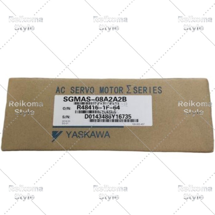 【新品★適格請求書★税込】YASKAWA SGMAS-08A2A2BサーボモーターSGMAS08A2A2B 【６ヶ月保証】