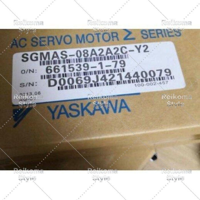 【新品★適当お願いごと書★税込】YASKAWA サーボ原動機 SGMAS-08A2A2C-Y2 【６ヶ月引き受ける】