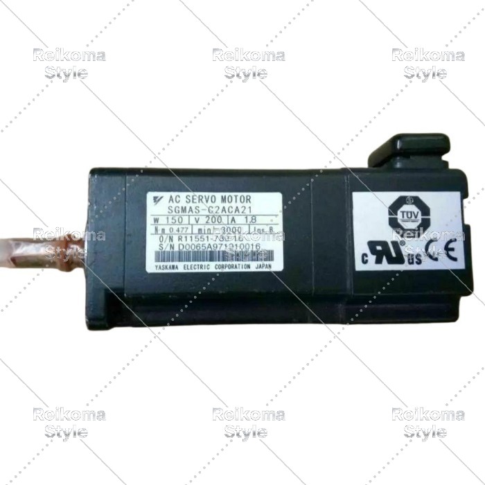 【新品★適当お願いごと書★税込】YASKAWA SGMAS-C2ACA21 サーボ原動機 【６ヶ月引き受ける】