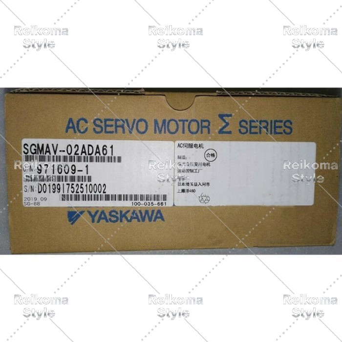 【新品★適当お願いごと書★税込】YASKAWA SGMAV-02ADA61 サーボ原動機 【６ヶ月引き受ける】