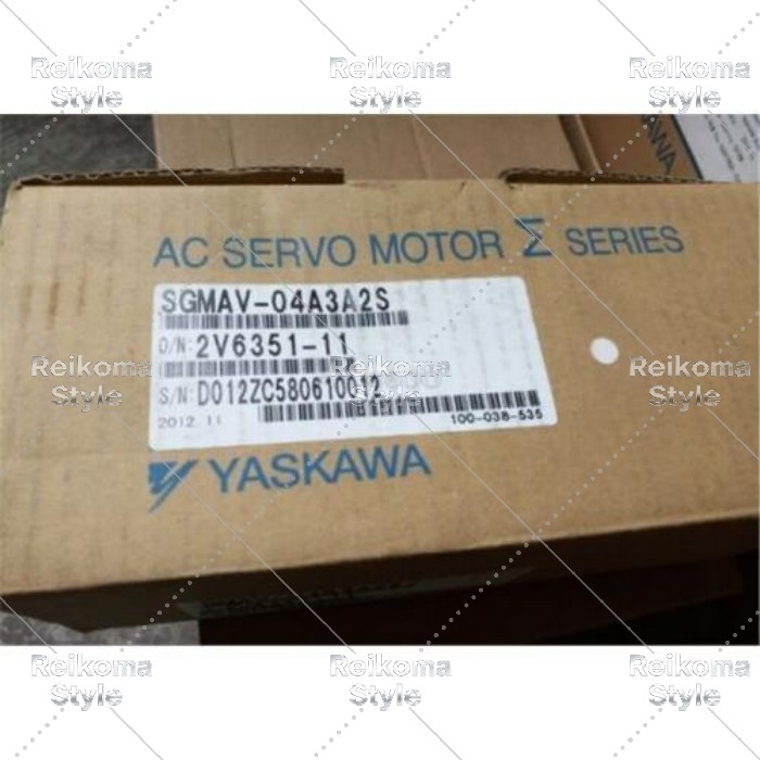 【新品★適当お願いごと書★税込】YASKAWA SGMAV-04A3A2Sサーボ原動機CT 【６ヶ月引き受ける】