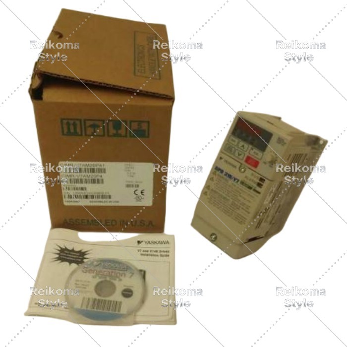 【新品★適格請求書★税込】YASKAWA Electric CIMR-V7AM20P41 CIMR-V7AM20P4 GPD315/V7 200/230V 3.9A 1/2HP 【６ヶ月保証】