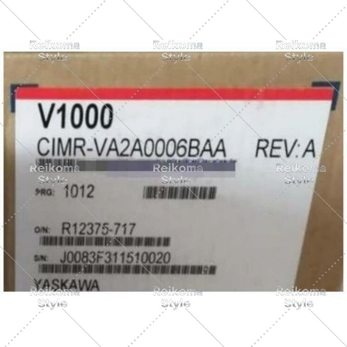 【新品★適格請求書★税込】YASKAWA CIMR-VA2A0006BAA 【６ヶ月保証】