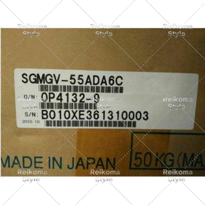 【新品★適格請求書★税込】YASKAWA 電機 SGMGV-55ADA6C サーボモーター 【6ヶ月保証】|Reikoma Style