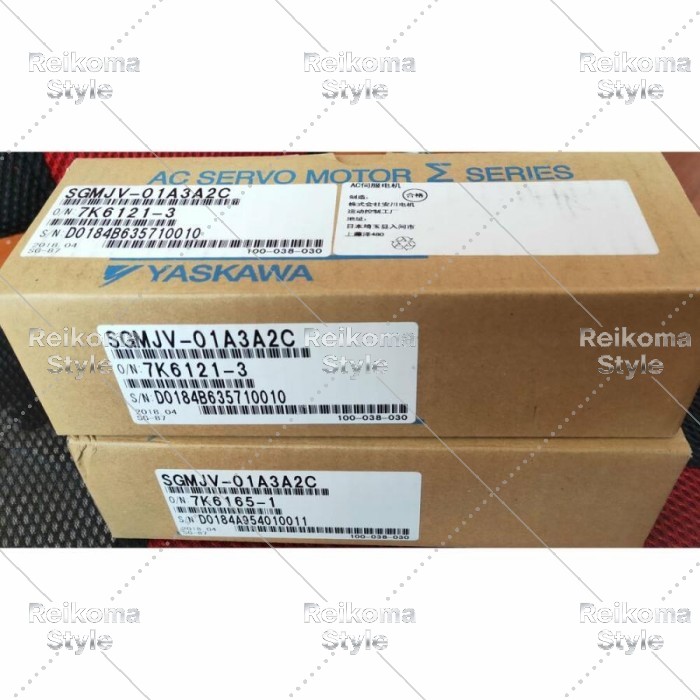 【新品★適当お願いごと書★税込】YASKAWA SGMJV-01A3A2Cサーボ原動機SGMJV01A3A2Cボックス席 【６ヶ月引き受ける】