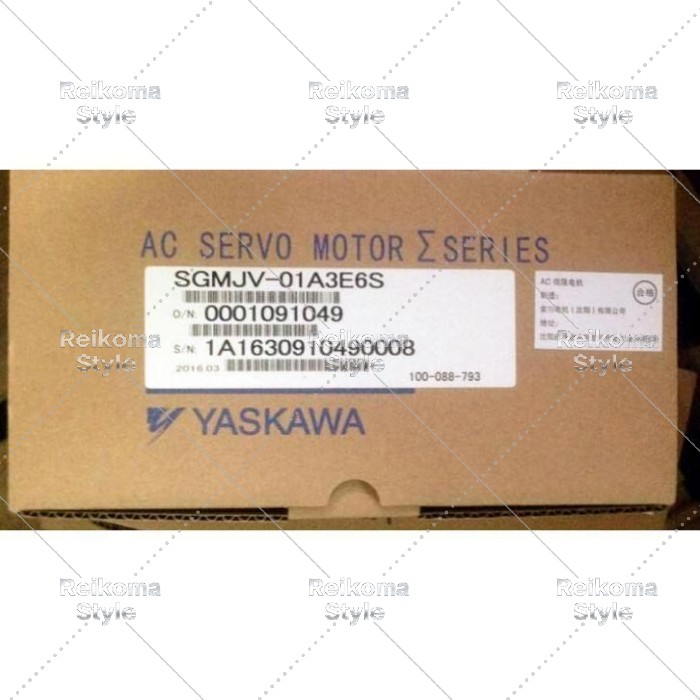 【新品★適当お願いごと書★税込】YASKAWA 新品 SGMJV-01A3E6S 【６ヶ月引き請ける】