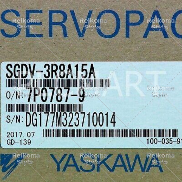 【新品★適当お願いごと書★税込】YASKAWA SGDV-3R8A15Aサーボ運転 【６ヶ月言いはなつ】
