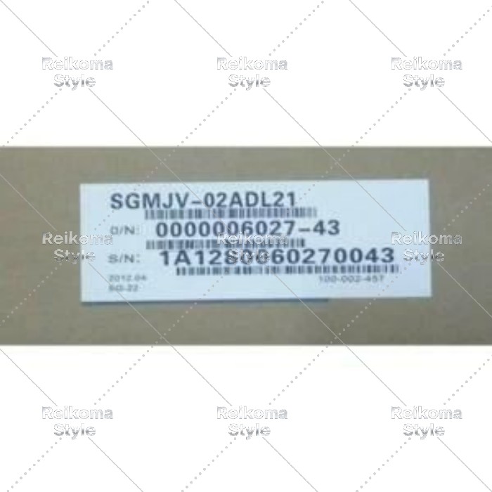 【新品★適格請求書★税込】YASKAWA SGMJV-02ADL21 【６ヶ月保証】｜Reikoma Style