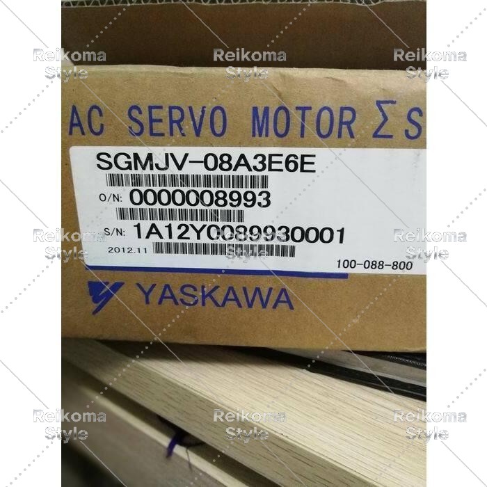 【新品★適当お願いごと書★税込】YASKAWA New Servo Motor SGMJV-08A3E6E SGMJV08A3E6E 【６ヶ月引き受ける】