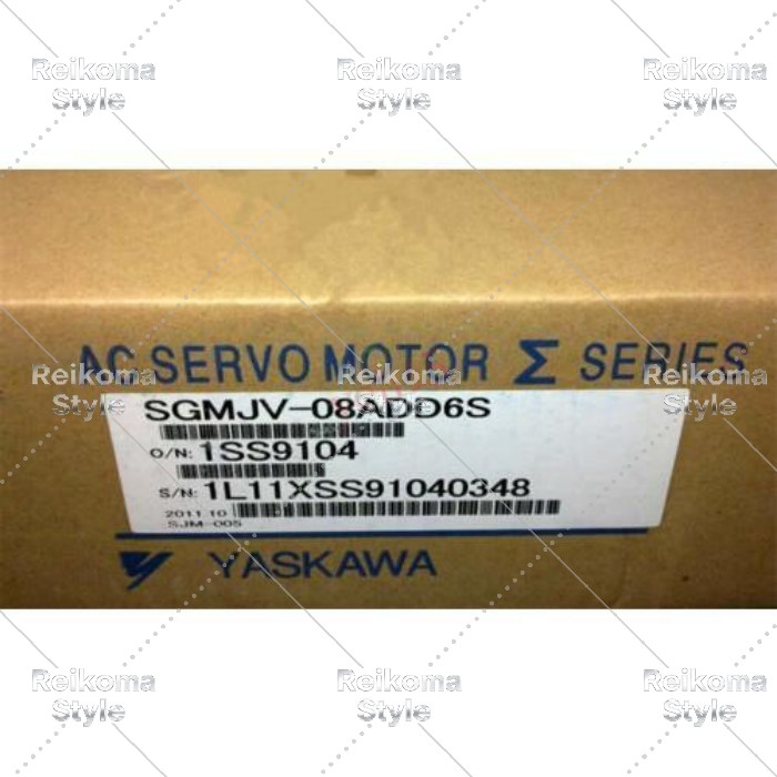 【新品★適当お願いごと書★税込】YASKAWA SGMJV-08ADD6S ACサーボ原動機 【６ヶ月引き受ける】