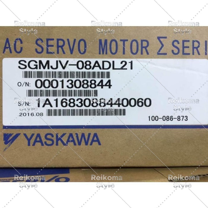 【新品★適格請求書★税込】YASKAWA SGMJV-08ADL21 ACサーボモーターSGMJV08ADL21 【６ヶ月保証】