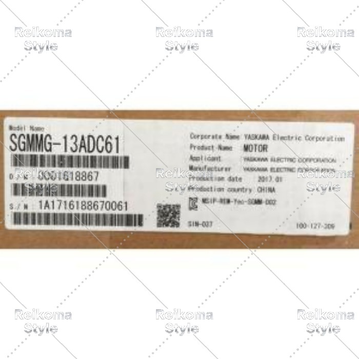 【新品★適格請求書★税込】YASKAWA SGMMG-13ADC61 【６ヶ月保証】