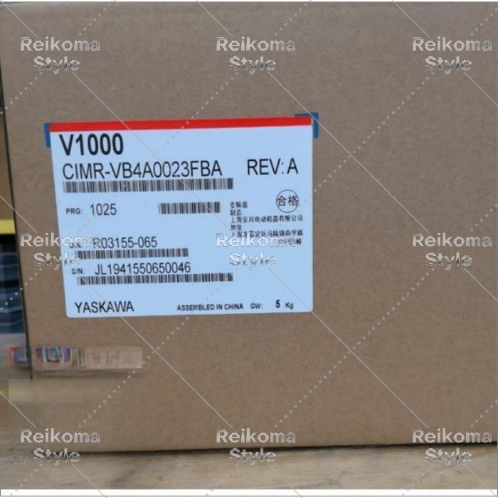【新品★適格請求書★税込】YASKAWA CIMR-VB4A0023FBA NEW 【６ヶ月保証】｜Reikoma Style