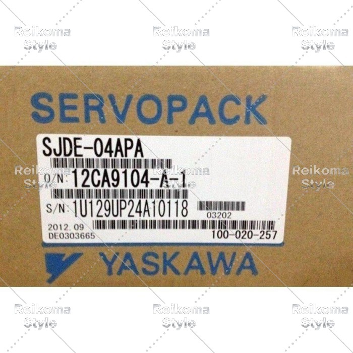 【新品★適格請求書★税込】YASKAWA SJDE-04APA サーボドライブ 【６ヶ月保証】
