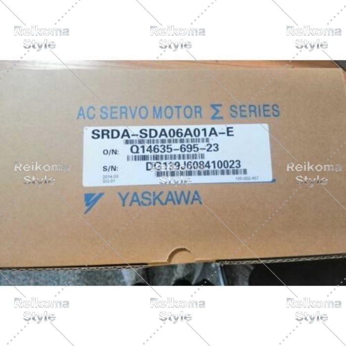 【新品★適当お願いごと書★税込】YASKAWA 1 パソコン Servo Motor SRDA-SDA06A01A-E 【６ヶ月引き受ける】