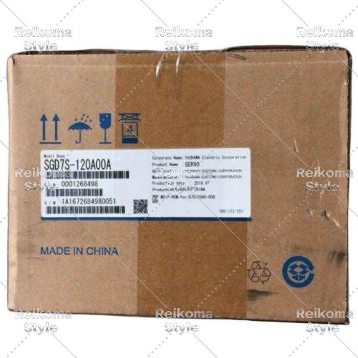 【新品★適格請求書★税込】YASKAWA 1PS新しいサーボモーターSGD7S-120A00Aボックス 【６ヶ月保証】 65,890円