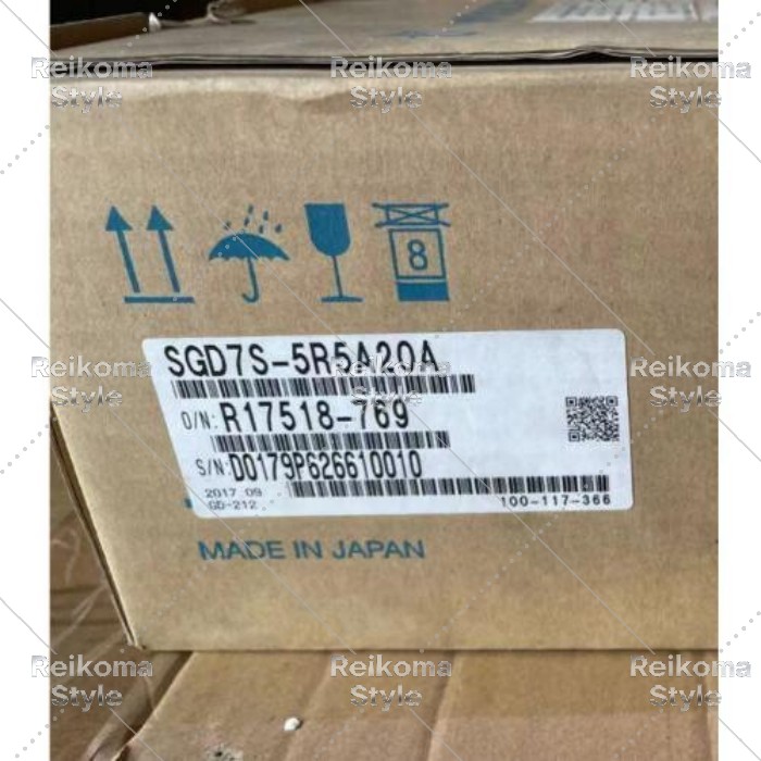 【新品★適格請求書★税込】YASKAWA SGD7S-5R5A20Aサーボドライブ 【６ヶ月保証】 45,370円
