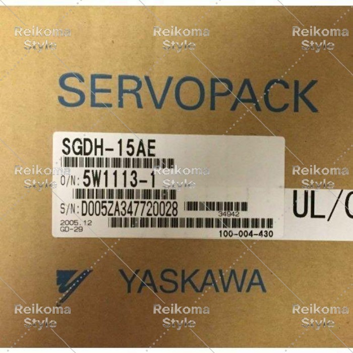【新品★適格請求書★税込】YASKAWA 電機 SGDH-15AE サーボパック 【６ヶ月保証】｜Reikoma Style