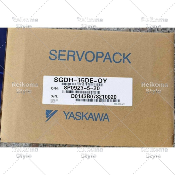 【新品★適当お願いごと書★税込】YASKAWA電機 SGDH-15DE-OY サーボ１番ウッド 【６ヶ月引き受ける】